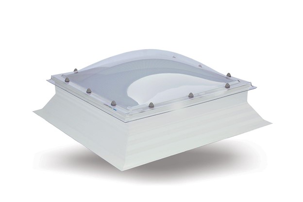 Cupola per illuminazione in vetro - Forzon - curva / per tetto a falde /  per tetto piano